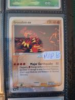Groudon ex - Zeldzame Pokémonkaart, Ophalen of Verzenden, Gebruikt, Losse kaart, Foil
