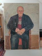 Elly Kuipers (1938-2016) schilderij ‘Hein Hintjes-Dichter’, Antiek en Kunst, Ophalen