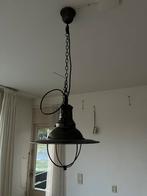 Ijzeren hanglamp, Huis en Inrichting, Lampen | Hanglampen, Ophalen, Gebruikt, Metaal