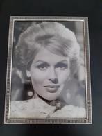 Vintage fotolijst rechthoekig zilverkleurige rand *eureka*, Antiek en Kunst, Curiosa en Brocante, Ophalen of Verzenden