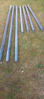 Gegalvaniseerde buizen rond 60mm, Doe-het-zelf en Verbouw, Buizen en Afvoer, Ophalen, Rvs, 80 mm of meer