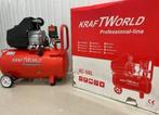 Nieuwe Kraft World Compressor 50L, Doe-het-zelf en Verbouw, Compressors, Ophalen