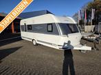Hobby De Luxe 560 KMFE Mover-Voortent-Stapelbed, Caravans en Kamperen, Bedrijf, 6 tot 7 meter, Tot en met 6, 1500 - 2000 kg