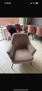 Fauteuil paars, Huis en Inrichting, Fauteuils, Ophalen, Gebruikt