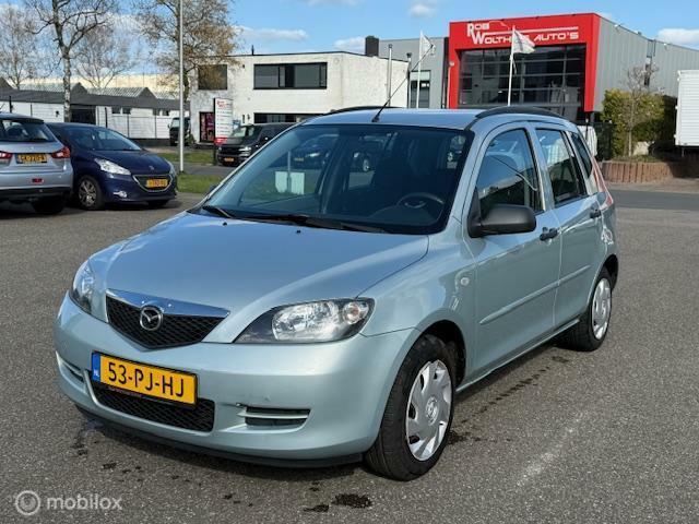 Mazda 2 1.4 Exclusive, Auto's, Mazda, Bedrijf, Te koop, ABS, Airbags, Airconditioning, Alarm, Centrale vergrendeling, Dakrails