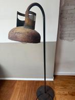 Handgemaakte industriële stalamp, Ophalen, Metaal, 150 tot 200 cm