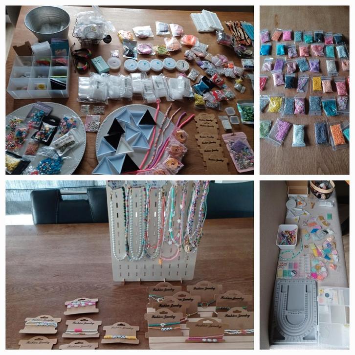 Kralen collectie en benodigdheden om sieraden mee te maken, Hobby en Vrije tijd, Kralen en Sieraden maken, Ophalen
