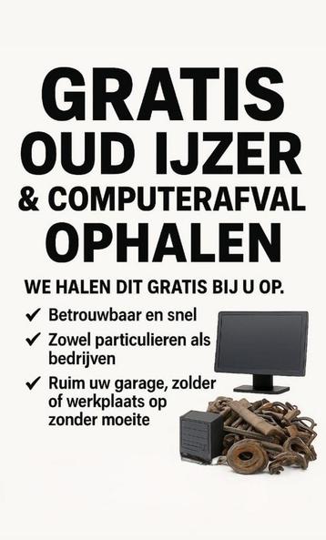 Gratis ophalen & computerafval omg overijssel salland beschikbaar voor biedingen