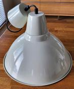 Industriële Ikea hanglamp type T0704 wit/beige, Huis en Inrichting, Lampen | Hanglampen, Minder dan 50 cm, Industrieel, Metaal