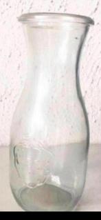 mooi ‘KARAF’-VORMIG GLAZEN VAASJE, Huis en Inrichting, Ophalen, Overige kleuren, Minder dan 50 cm, Glas