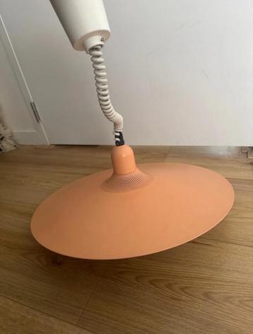 Zalmroze Herda retro/vintage hanglamp beschikbaar voor biedingen