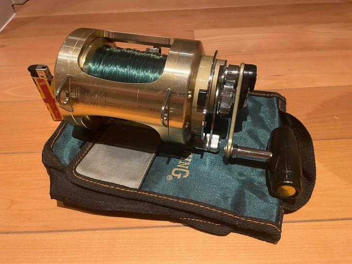 Shimano Tigra  50W  two speed big game reel, Watersport en Boten, Hengelsport | Zeevissen, Zo goed als nieuw, Molen, Ophalen of Verzenden