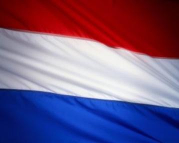 Grote Nederlandse vlag.