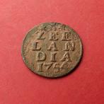 Duit Zeeland 1754 Zeelandia Luctor et Emergo Middelburg (3), Ophalen of Verzenden, Vóór koninkrijk, Overige waardes, Losse munt