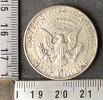 munt, 1/2 dollar Amerika 1964 D, zilver, zie omschrijving, Postzegels en Munten, Verzenden, Noord-Amerika, Losse munt, Zilver