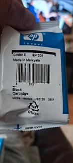 HP 301 Cartridges - Zwart & Kleur - Nieuw, Computers en Software, Printerbenodigdheden, Ophalen of Verzenden, Nieuw, Cartridge