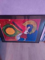 Acrylverf figuratief en abstract, Antiek en Kunst, Kunst | Schilderijen | Abstract, Ophalen