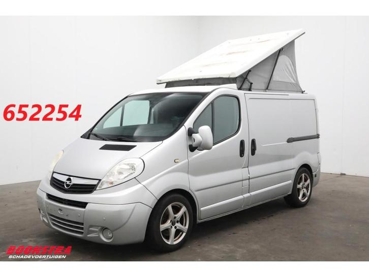 Opel Vivaro 2.0 LPG Aufstelldach / Hefdak Airco PDC AHK camp, Caravans en Kamperen, Campers, Bedrijf, tot en met 2, Buscamper of Camperbus