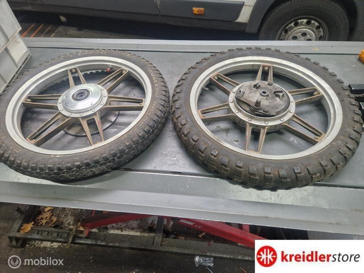 Kreidler RS Weimann wielen set, Fietsen en Brommers, Brommeronderdelen | Kreidler, Gebruikt, Ophalen of Verzenden