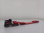Herpa Mammoet MB trekker met Goldhofer trailer 2+4, Ophalen of Verzenden, Zo goed als nieuw, Bus of Vrachtwagen, Herpa