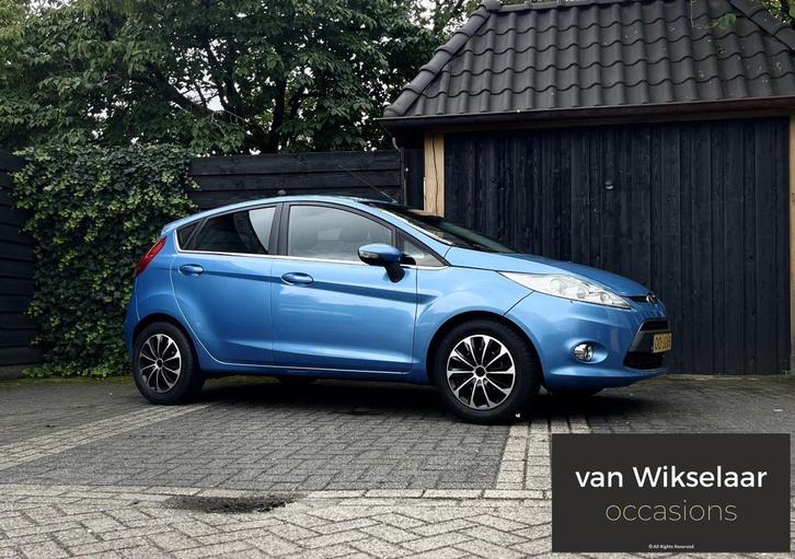 Ford Fiesta 1.25 Titanium 5-DEURS 2009 CRUISE+PDC, Auto's, Ford, Bedrijf, Te koop, Fiësta, ABS, Airbags, Airconditioning, Alarm
