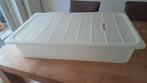 Ikea Opbergbox met Deksel - Wit, Huis en Inrichting, Ophalen of Verzenden, Gebruikt, Kunststof
