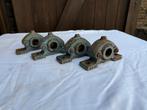 4 x skf lagerblok lager blok lagerblokken machine, Antiek en Kunst, Antiek | Gereedschap en Instrumenten, Ophalen of Verzenden