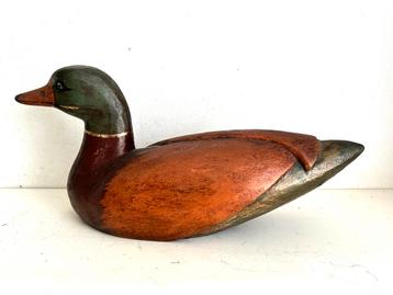 Grote houten eend 38 cm OPRUIMING 10 euro beschikbaar voor biedingen