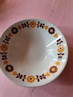 Vintage Aardewerk Schaal - 25cm, Huis en Inrichting, Keuken | Servies, Gebruikt, Ophalen of Verzenden, Schaal of Schalen, Overige stijlen