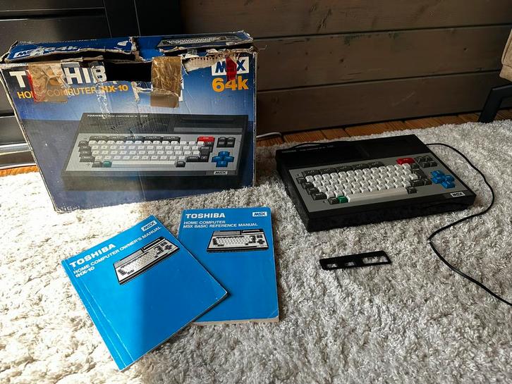 Toshiba HX-10 met Goa’uld en custom frontje voor hdmi., Computers en Software, Vintage Computers, Ophalen of Verzenden