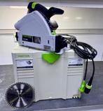 Festool TS 55 REBQ-PLUS met geleider., Doe-het-zelf en Verbouw, Gereedschap | Zaagmachines, Invalzaag, Ophalen of Verzenden, Zo goed als nieuw