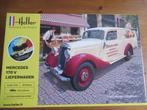 Mercedes 170V Lieferwagen (Heller 1/24) starterkit incl verf, Auto, Groter dan 1:32, Nieuw, Ophalen of Verzenden