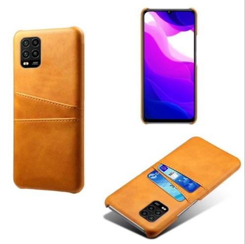 Xiaomi Mi 10 Lite Backcover + PMMA Screenprotector _ Bruin, Telecommunicatie, Mobiele telefoons | Hoesjes en Frontjes | Overige merken