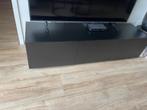 Tv meubel zwart, Huis en Inrichting, Kasten | Televisiemeubels, Ophalen, 100 tot 150 cm, Zo goed als nieuw, Minder dan 100 cm