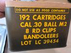Garand munitie blik., Ophalen of Verzenden, Nederland