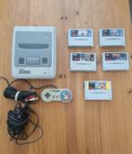 Snes + div Games, Ophalen, Gebruikt, Met 2 controllers