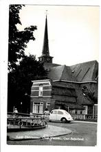 Oud Beijerland, Karel Doormanstr. Kerk. auto, Ophalen of Verzenden, 1960 tot 1980, Ongelopen, Zuid-Holland