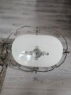 Ovale vintage plafonnière, Huis en Inrichting, Ophalen, Gebruikt