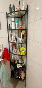 IKEA Corner Shelf Unit - Hoekplank (Metaal & Glas), Ophalen, Zo goed als nieuw