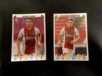 2 plaatjes soccer Panini FIFA 365 Ajax, Ophalen of Verzenden, Zo goed als nieuw, Ajax, Poster, Plaatje of Sticker