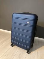 Blauwe Koffer - Zo Goed Als Nieuw, Ophalen, Hard kunststof, 45 tot 55 cm, Slot