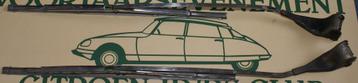 Citroën DS: set RVS ruitenwissers (compleet) '55-'64 beschikbaar voor biedingen