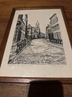Litho Rechtestraat Eindhoven - v Gent - 036/150, Ophalen of Verzenden