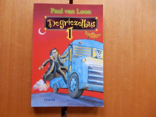 Paul van Loon - Griezelbus  1 / softcover, Boeken, Kinderboeken | Jeugd | 10 tot 12 jaar, Zo goed als nieuw, Fictie, Ophalen of Verzenden