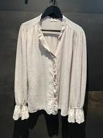 Scènes Italië zandkleur blouse, Ophalen of Verzenden, Zo goed als nieuw, Beige
