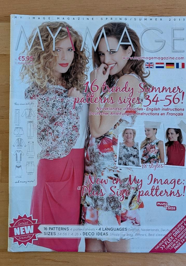 My Image lente/zomer 2013, Hobby en Vrije tijd, Kledingpatronen, Zo goed als nieuw, Vrouw, Overige merken, Ophalen of Verzenden