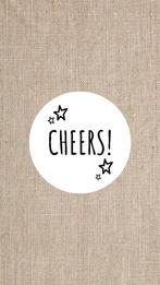 Stickers 38x38 mm, Ophalen of Verzenden, Nieuw, Meerdere stickers