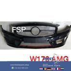 W176 AMG voorbumper zwart Mercedes A Klasse 2012-2018 editio, Gebruikt, Ophalen of Verzenden, Bumper, Mercedes-Benz