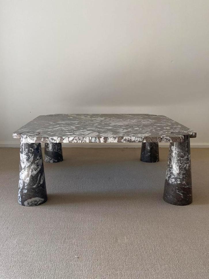 Angelo Mangiarotti salontafel Eros voor Skipper 1971, Huis en Inrichting, Tafels | Salontafels, Minder dan 50 cm, 50 tot 100 cm