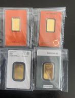 10 gram goud baar Heraeus, Valcambi puur goud, Postzegels en Munten, Edelmetalen en Baren, Goud, Ophalen of Verzenden